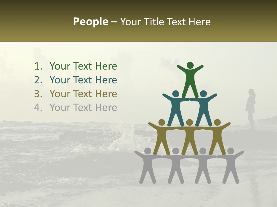 Conceptual Man Human Hand PowerPoint Template