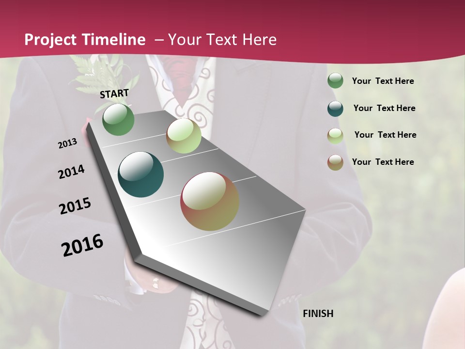 Blue Sky Selling Construction PowerPoint Template