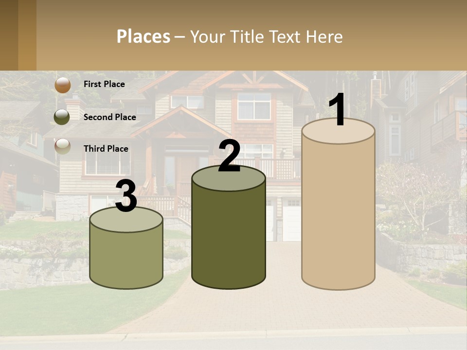 Property Rent Leaf PowerPoint Template