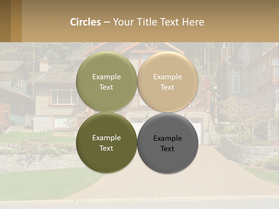 Property Rent Leaf PowerPoint Template