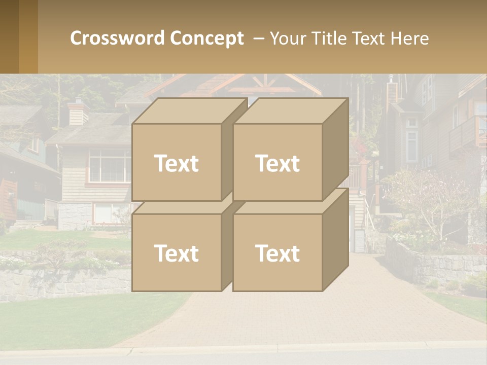 Property Rent Leaf PowerPoint Template