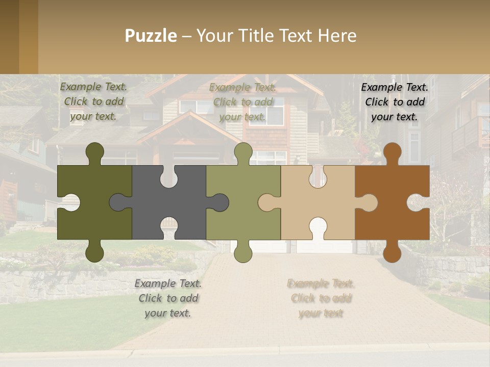 Property Rent Leaf PowerPoint Template