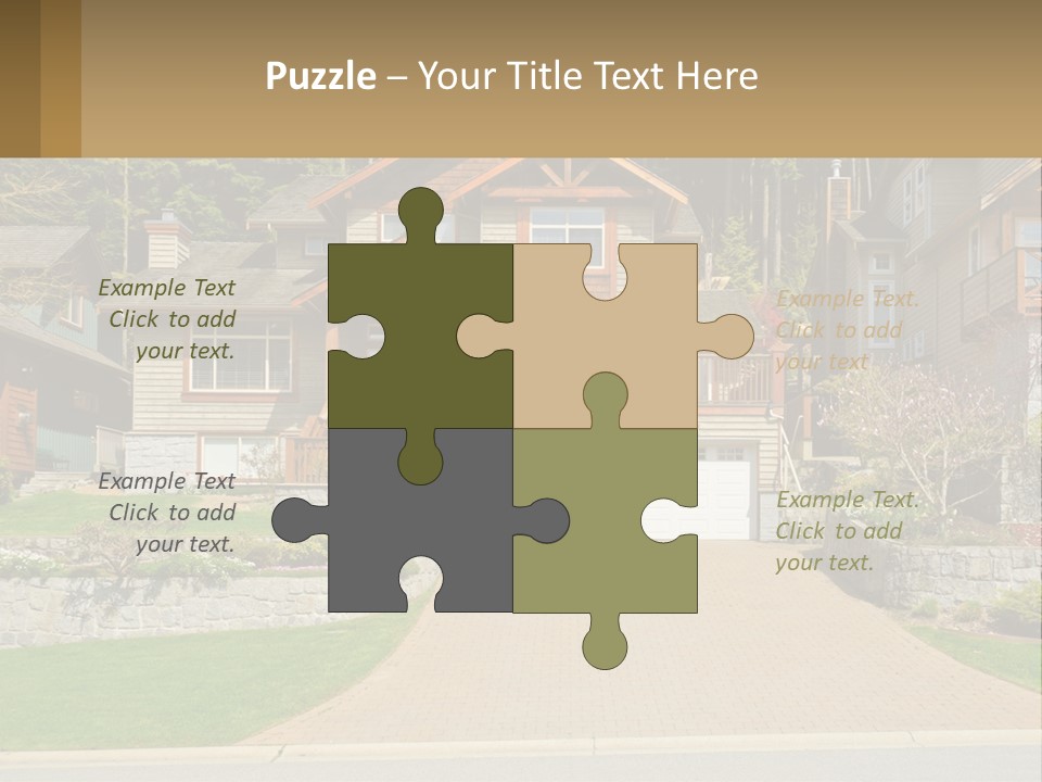 Property Rent Leaf PowerPoint Template