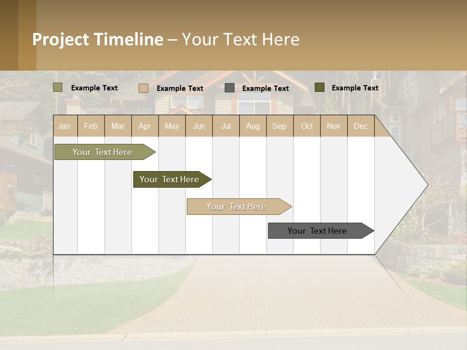 Property Rent Leaf PowerPoint Template
