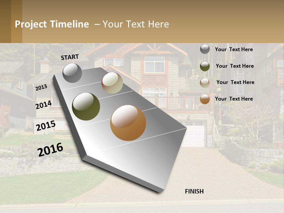 Property Rent Leaf PowerPoint Template