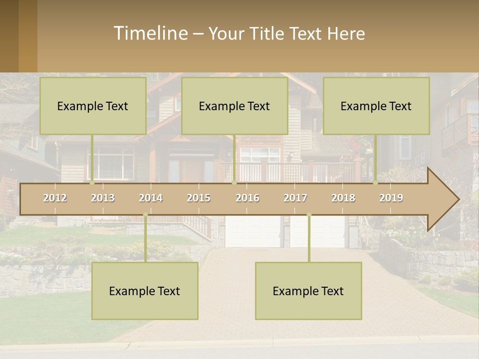 Property Rent Leaf PowerPoint Template