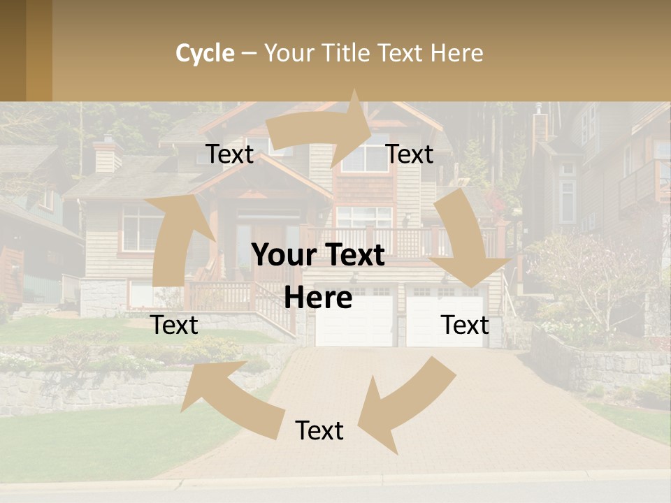 Property Rent Leaf PowerPoint Template