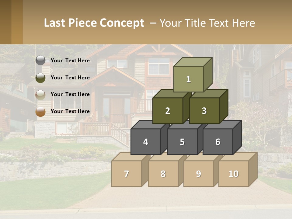 Property Rent Leaf PowerPoint Template