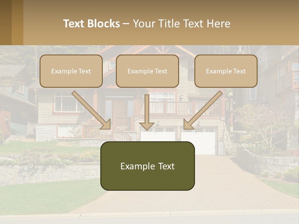 Property Rent Leaf PowerPoint Template