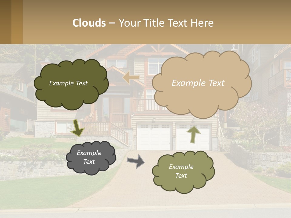 Property Rent Leaf PowerPoint Template