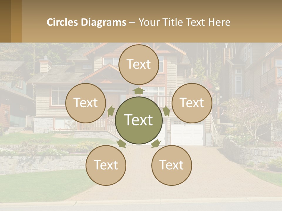 Property Rent Leaf PowerPoint Template