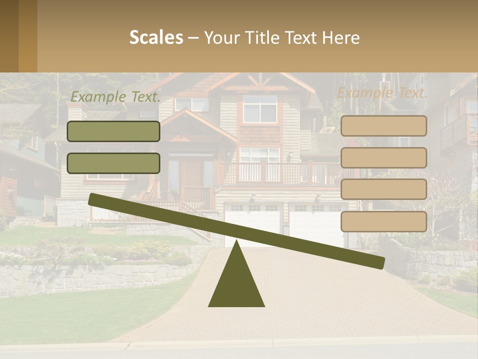 Property Rent Leaf PowerPoint Template