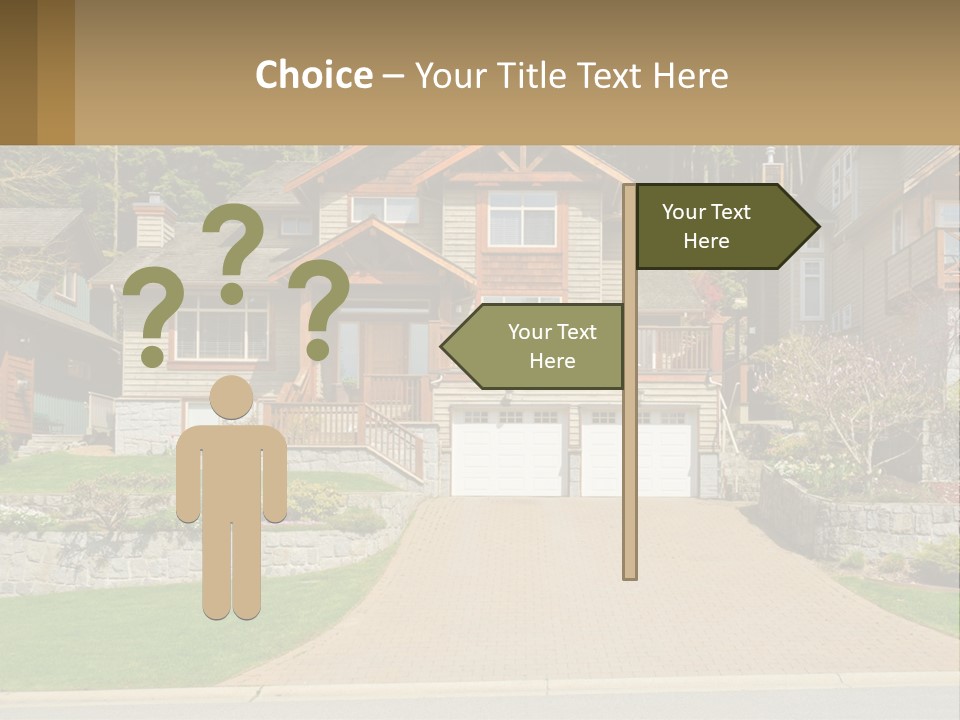 Property Rent Leaf PowerPoint Template