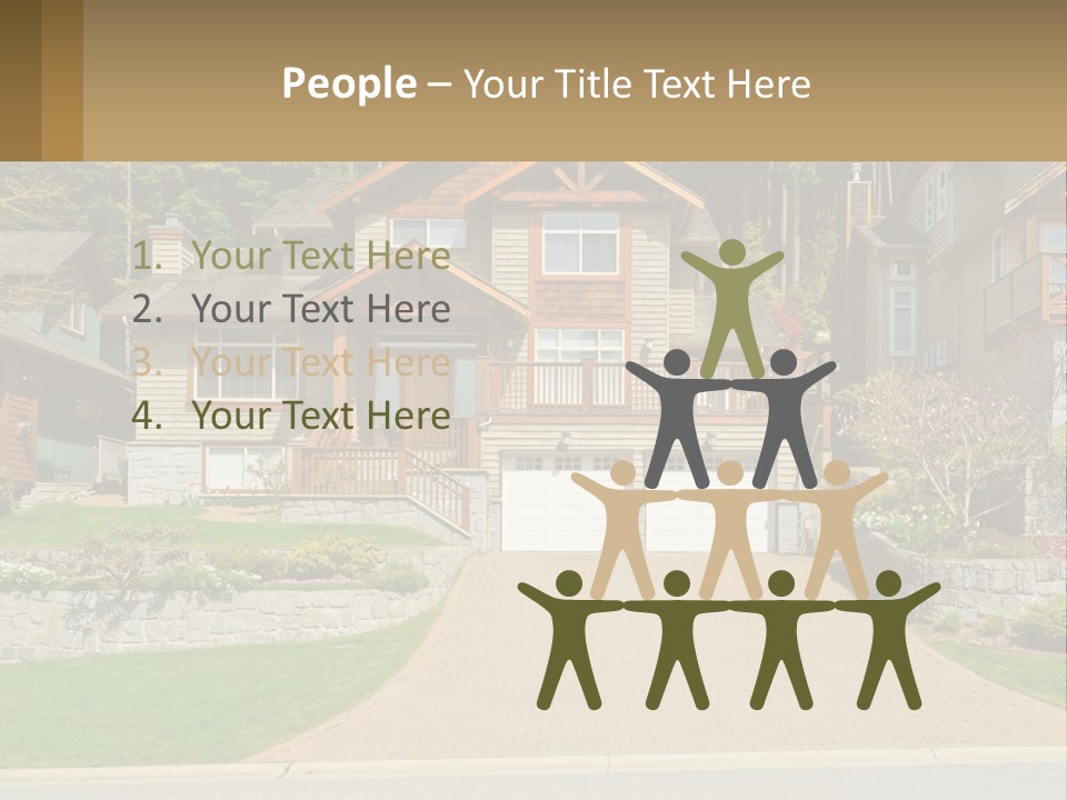 Property Rent Leaf PowerPoint Template