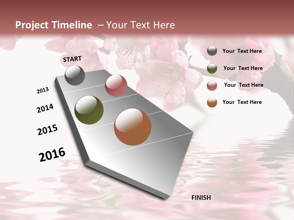 Property Selling Garden PowerPoint Template
