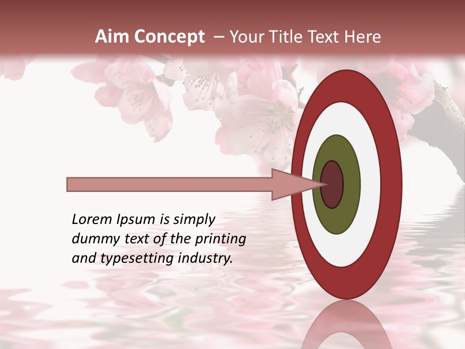 Property Selling Garden PowerPoint Template