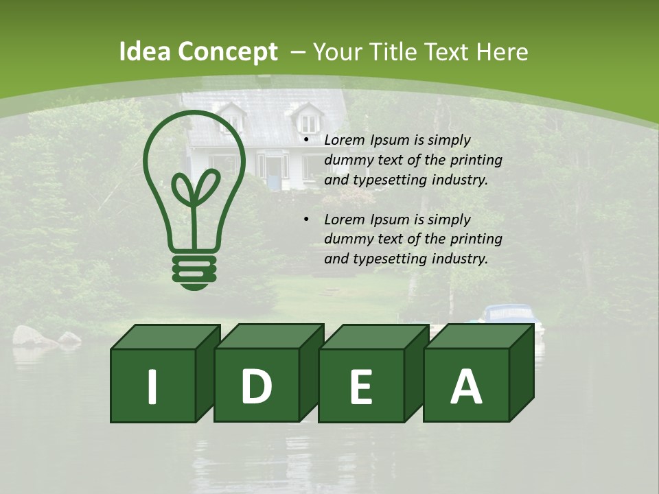 Nature Ownership Sky PowerPoint Template