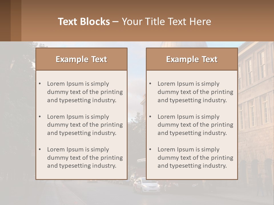 Rent Loan Purchase PowerPoint Template