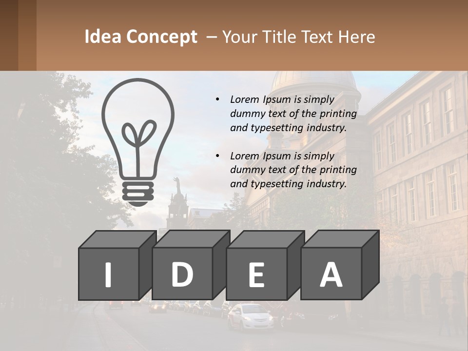 Rent Loan Purchase PowerPoint Template