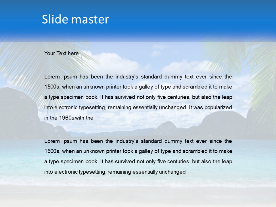 Leaf Dream Sale PowerPoint Template