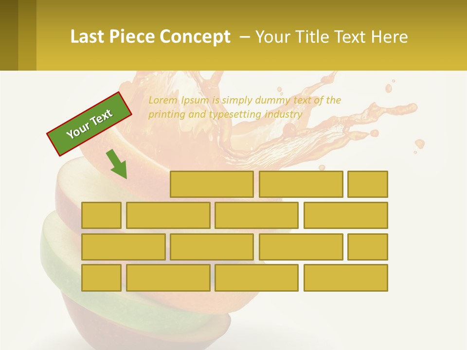Sky Holding Green PowerPoint Template