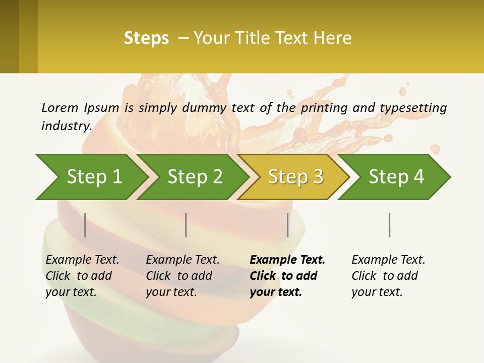 Sky Holding Green PowerPoint Template