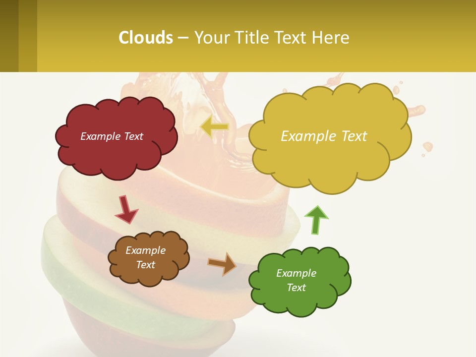 Sky Holding Green PowerPoint Template