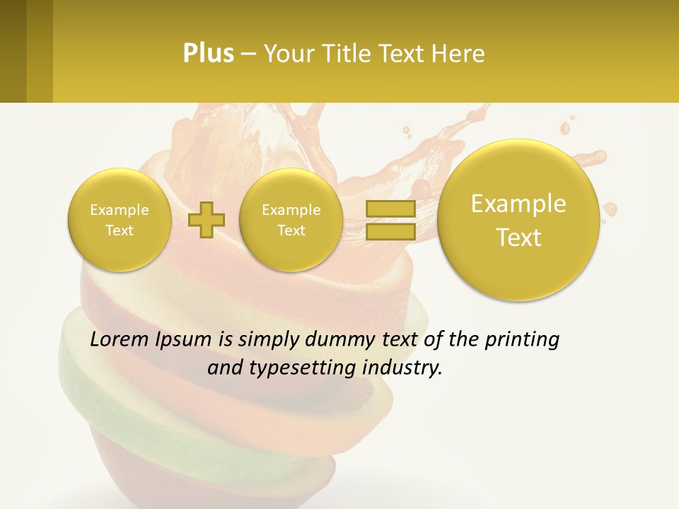 Sky Holding Green PowerPoint Template