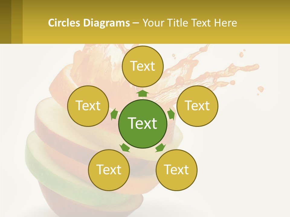 Sky Holding Green PowerPoint Template