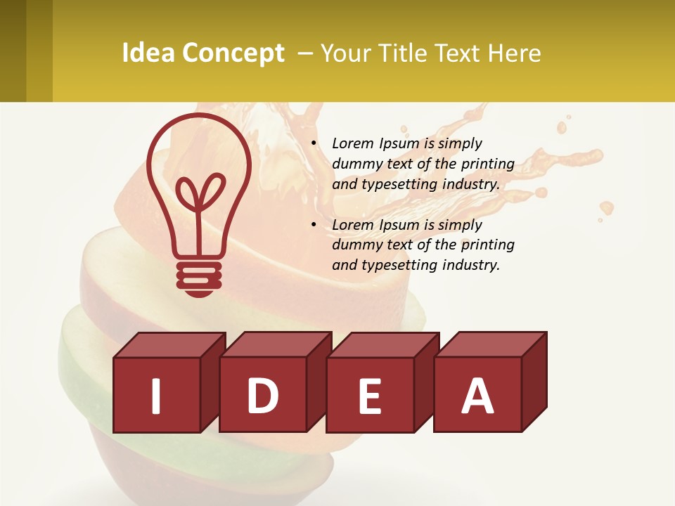 Sky Holding Green PowerPoint Template