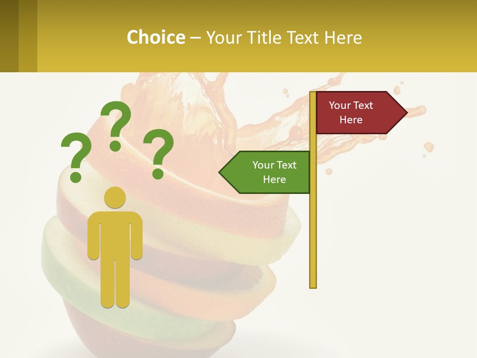 Sky Holding Green PowerPoint Template