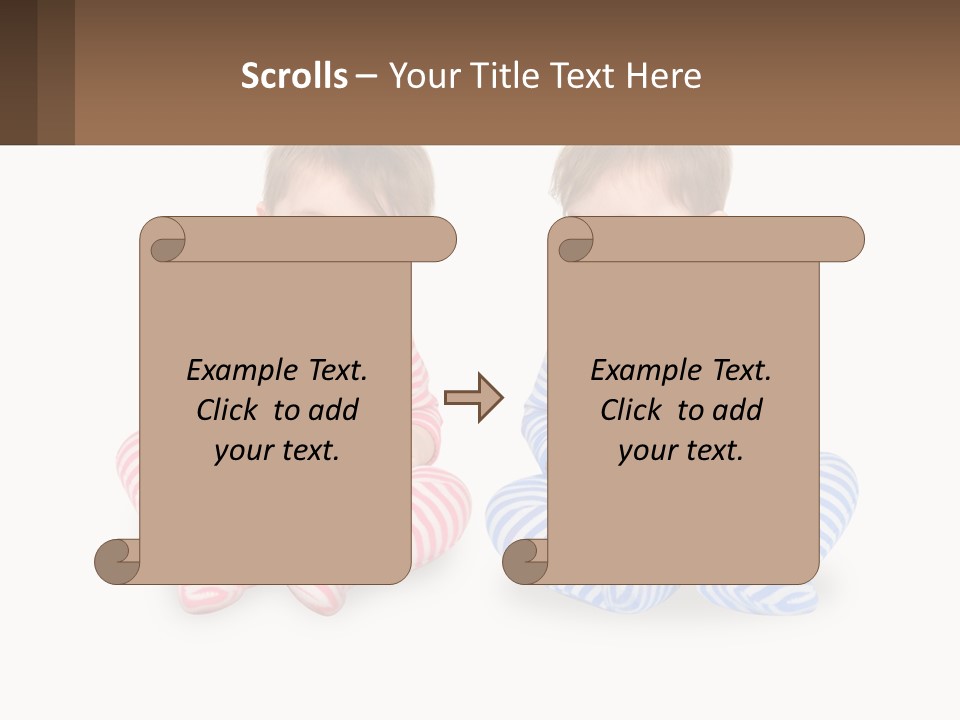 Structure Hand Nature PowerPoint Template
