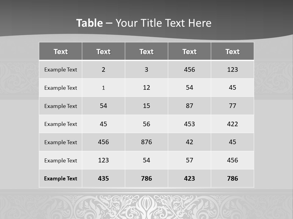 Rent Selling Nature PowerPoint Template