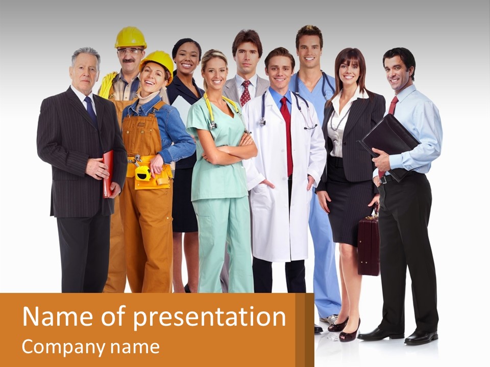Hand Buy Small PowerPoint Template