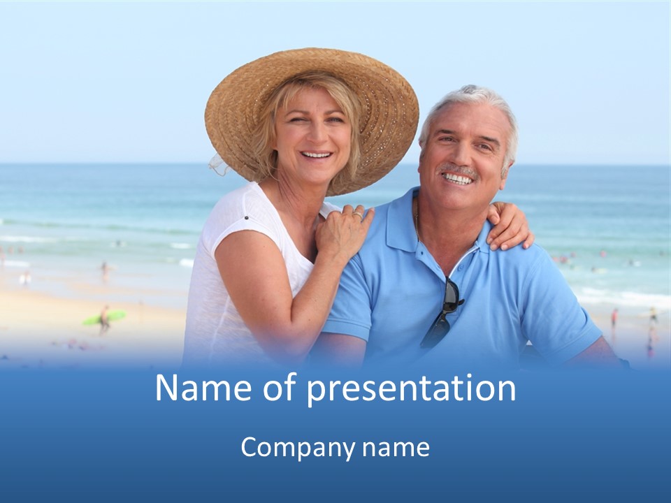 New Agent Man PowerPoint Template