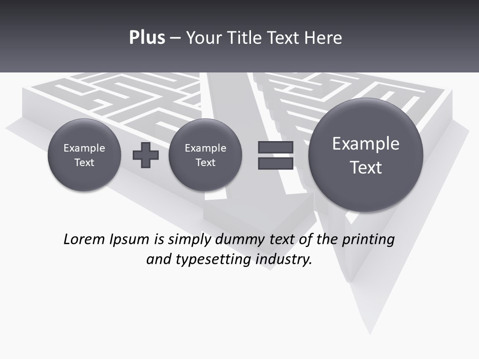 Garden Finance Estate PowerPoint Template