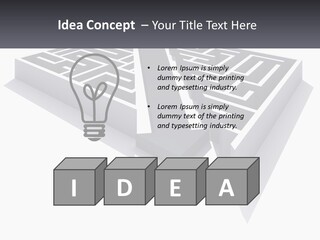 Garden Finance Estate PowerPoint Template