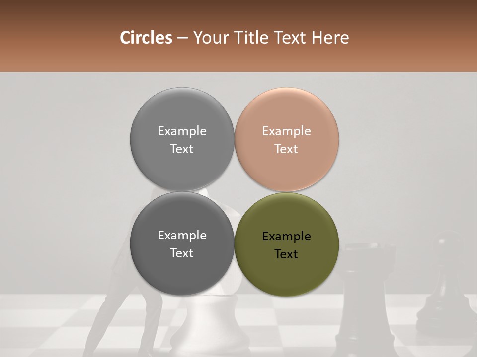 Home Man Sky PowerPoint Template