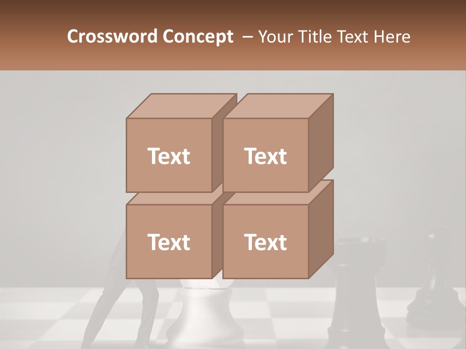 Home Man Sky PowerPoint Template