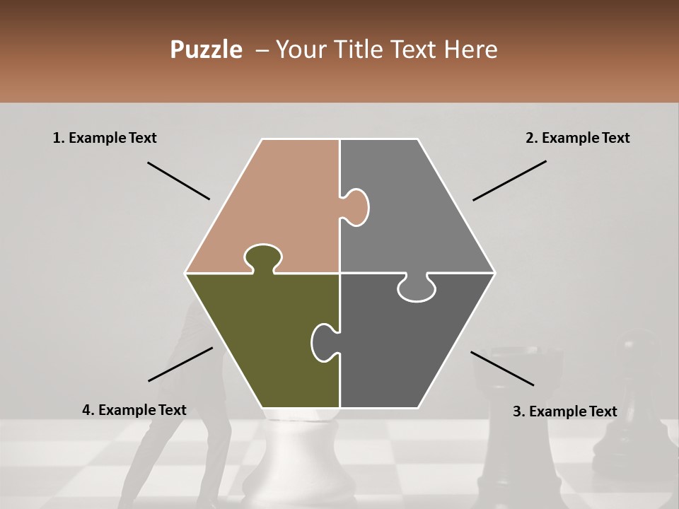 Home Man Sky PowerPoint Template