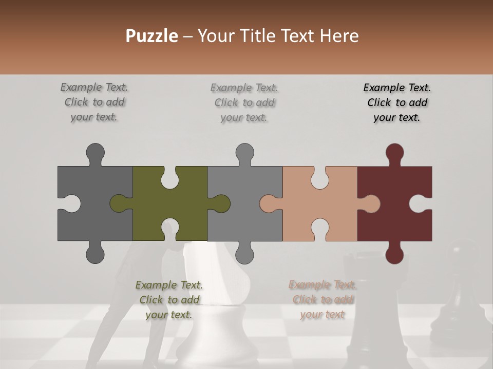 Home Man Sky PowerPoint Template