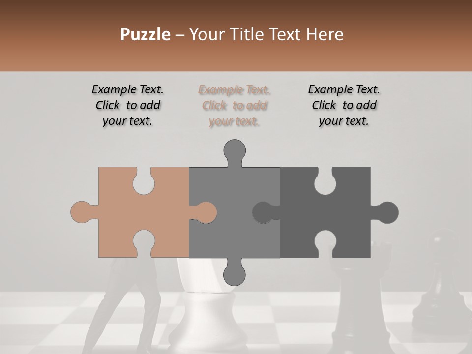 Home Man Sky PowerPoint Template