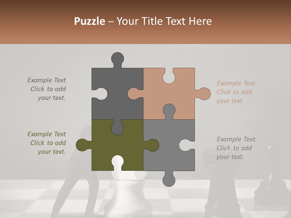 Home Man Sky PowerPoint Template