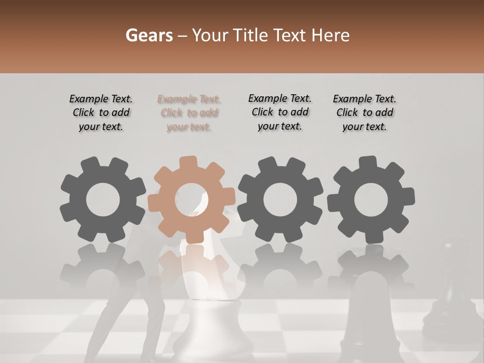 Home Man Sky PowerPoint Template