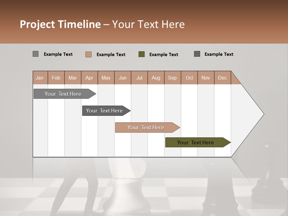 Home Man Sky PowerPoint Template