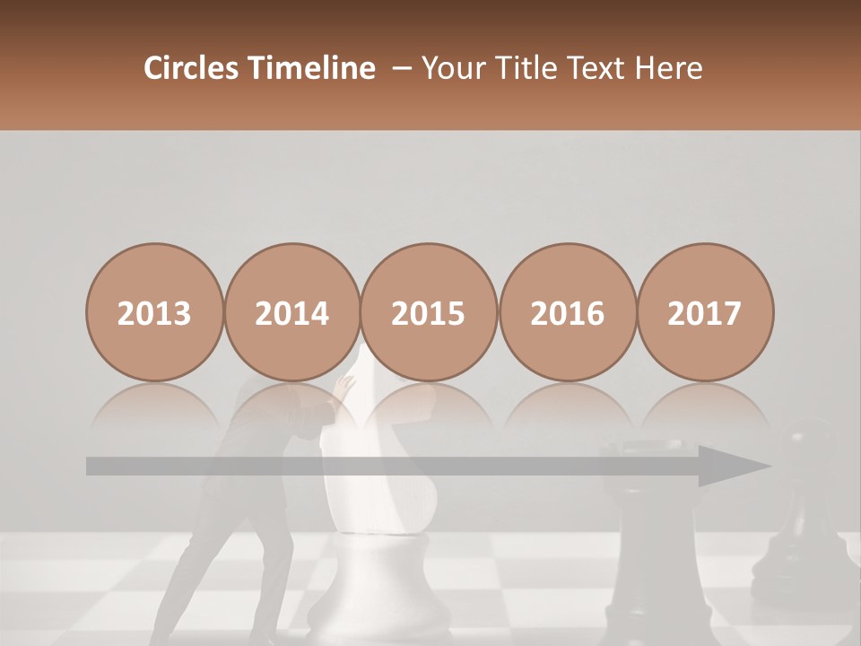 Home Man Sky PowerPoint Template