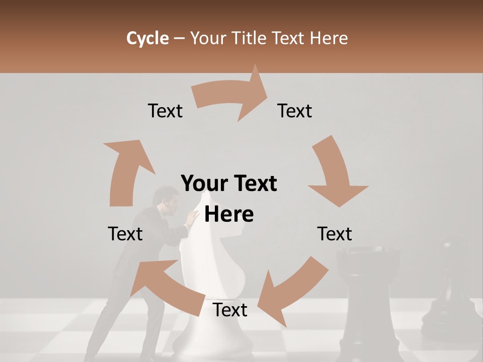 Home Man Sky PowerPoint Template