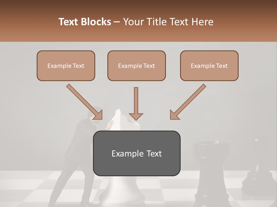 Home Man Sky PowerPoint Template