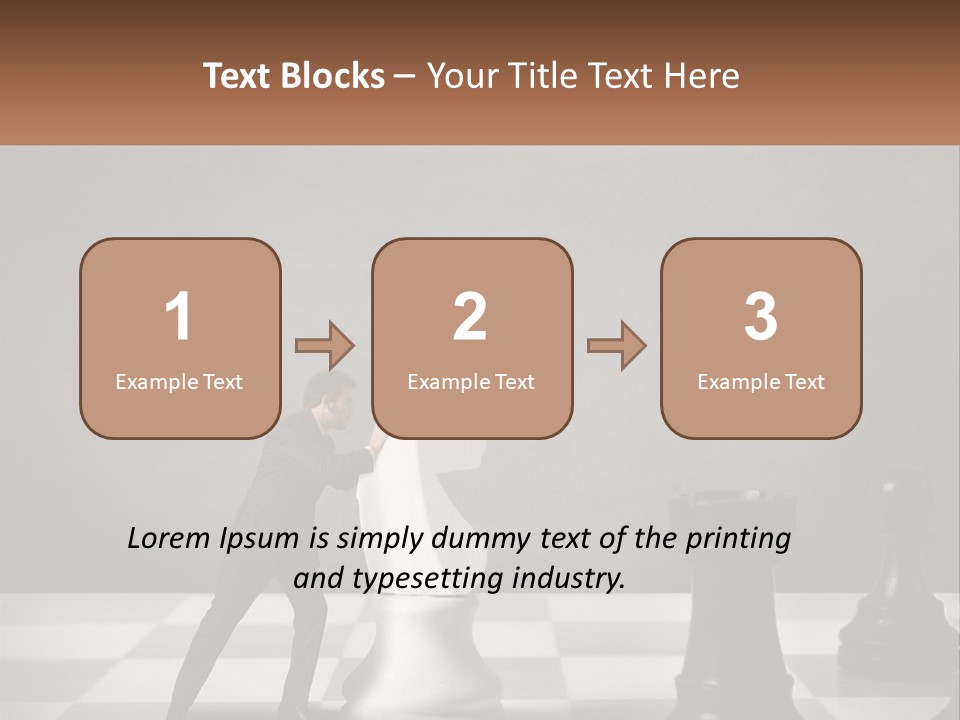 Home Man Sky PowerPoint Template