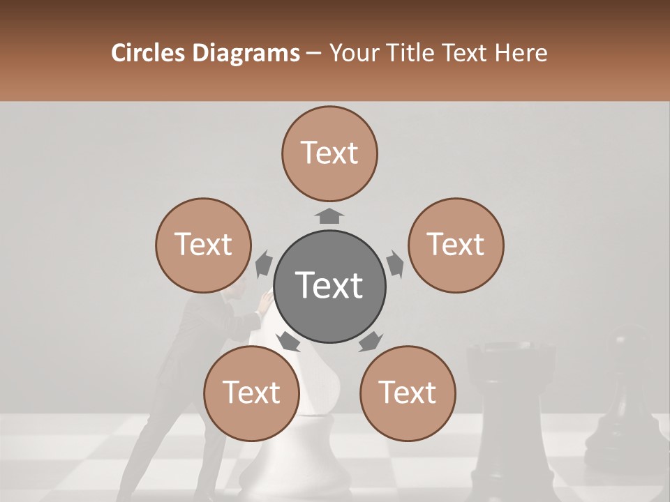 Home Man Sky PowerPoint Template